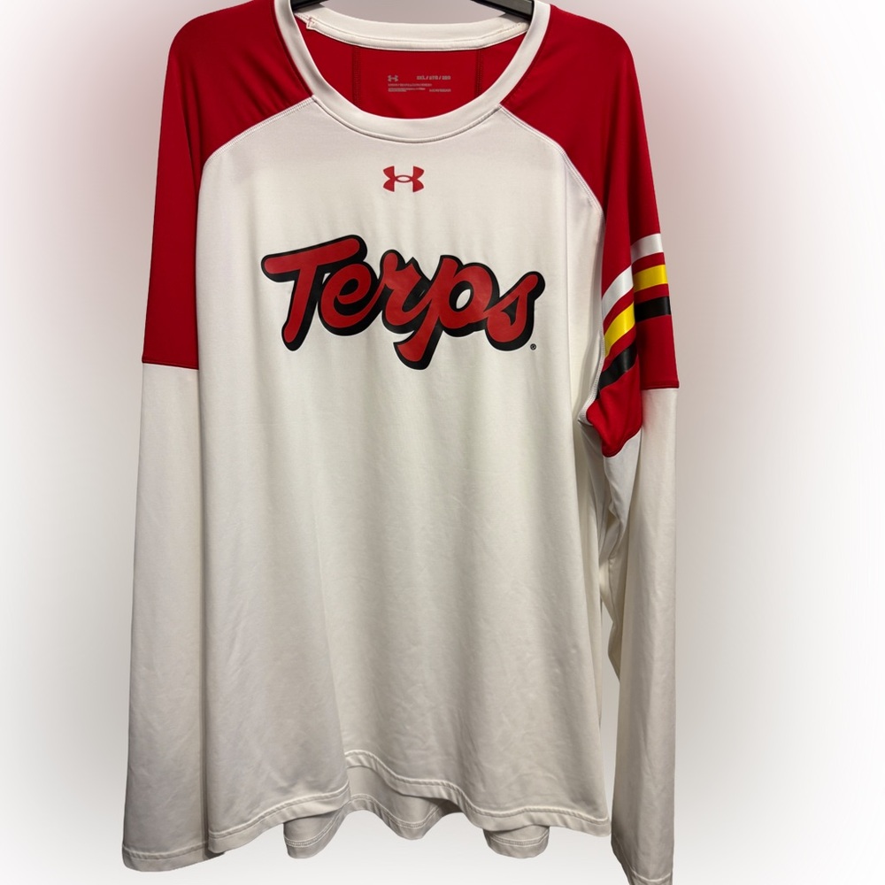 University of Maryland College Park Terrapins Under Armour Long-Sleeve Tee Shirt